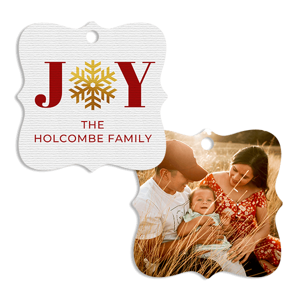 Snowflake Joy Ornament