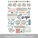 Vintage Artistry Anywhere Epoxy Stickers