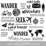 Vintage Artistry Anywhere Stamp Pack