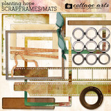 Planting Hope Scrap.Frames & Mats