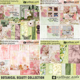 Botanical Beauty Pre-designed Pages