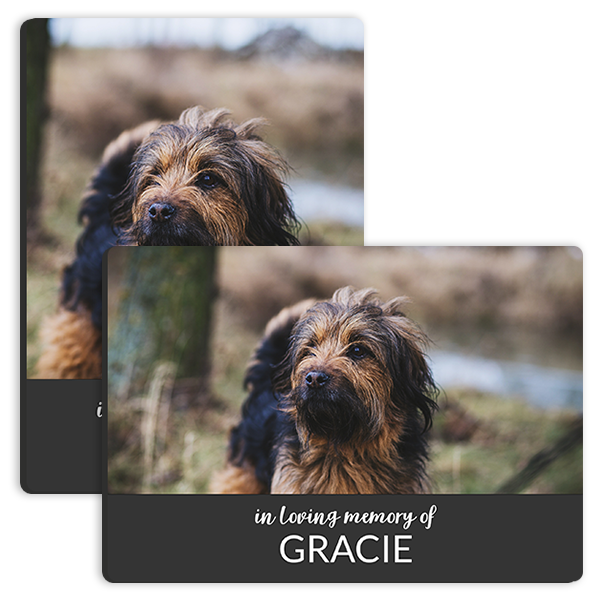 In Loving Memory Tabletop Tabletop Panel