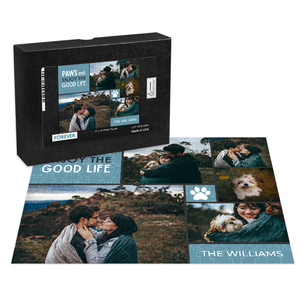 Paws and Enjoy Life Puzzle Puzzle