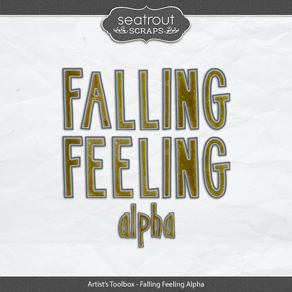 Artist's Toolbox - Falling Feeling Alpha Digital Art - Digital Scrapbooking Kits