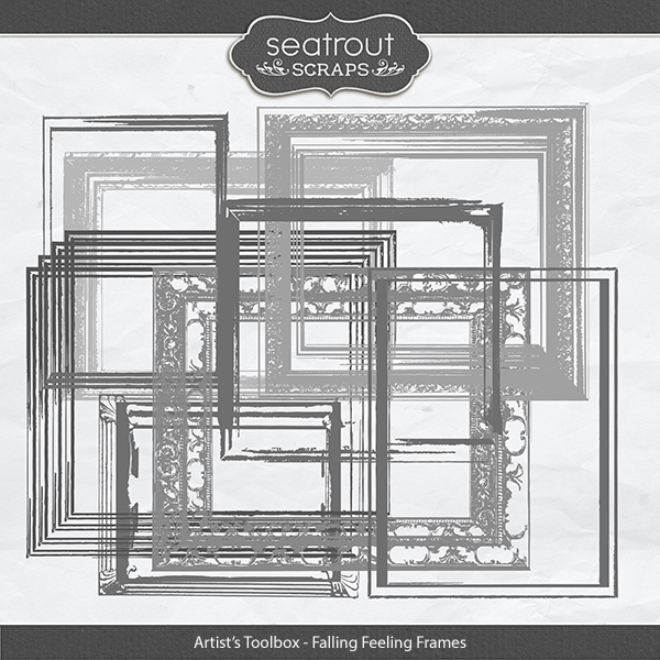 Artist s Toolbox Falling Feeling Frames Digital Art Artist s Toolbox Falling Feeling Frames Digital Art