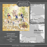 Artist's Toolbox - Autumn Romance Template 1