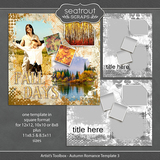 Artist's Toolbox - Autumn Romance Template 3