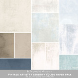 Vintage Artistry Serenity Scrapbooking Bundle