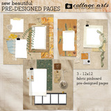 Sew Beautiful Pre-designed Pages