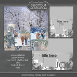 Artist's Toolbox - Holiday Spirit Template 2