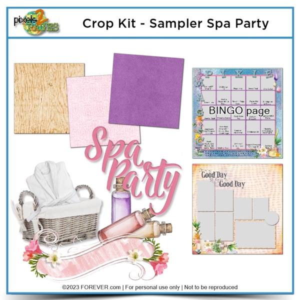 Crop Kit - Sampler Spa Party