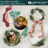 Christmas Wonder Frame Clusters
