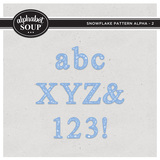 Snowflake Pattern Alpha - 2