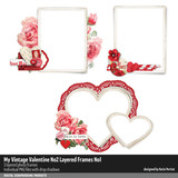 My Vintage Valentine 02 Layered Photo Frames 01