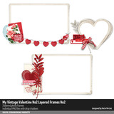My Vintage Valentine 02 Layered Photo Frames 02