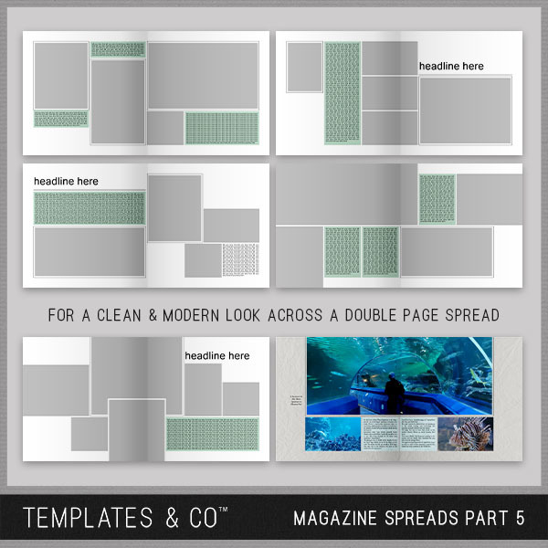 Magazine Spreads Part 5