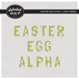 Easter Egg Alpha - Light Green