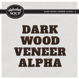 Dark Wood Veneer Alpha - 2