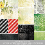 Vintage Artistry Countryside Add-On Paper Pack