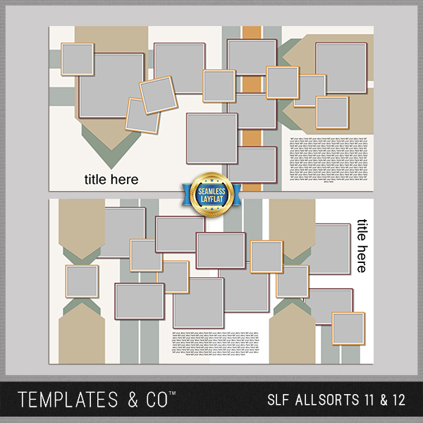 Allsorts SLF 11-12 Digital Art - Digital Scrapbooking Kits