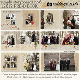 Simply Storyboards 6 - 12x12 Pre-design Book