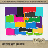 Around the School Mega Bundle