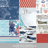 Vintage Seas Scrapbooking Bundle 01