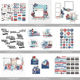 Vintage Seas Scrapbooking Bundle 02