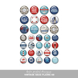 Vintage Seas Scrapbooking Bundle 02