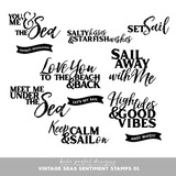 Vintage Seas Scrapbooking Bundle 02