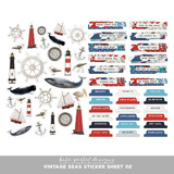 Vintage Seas Scrapbooking Bundle 02