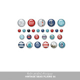 Vintage Seas Flairs 01