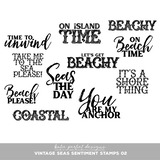 Vintage Seas Sentiment Stamps 02
