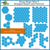 Shape Magic Mini 9 Hexagon Shapes and Patterns