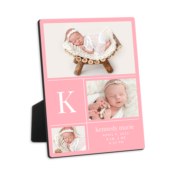 Sweet Baby Girl Tabletop Tabletop Panel