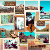 American Southwest Word Art Tags