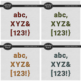 Colorful Wood Alpha Bundle