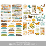 Country Harvest Scrapbooking Bundle 02