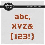 Colorful Brick Alpha - 2