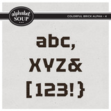 Colorful Brick Alpha - 4