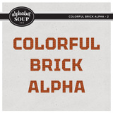Colorful Brick Alpha - 2