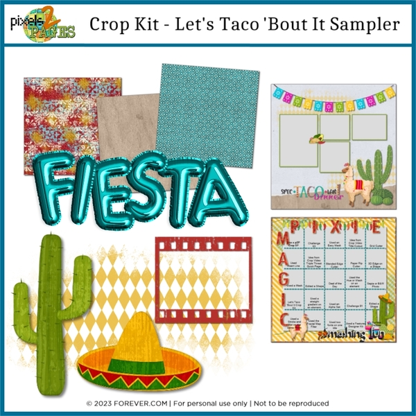 Crop Kit - Let's Taco 'Bout It Sampler