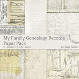 My Family Genealogy Bundle Pack No. 01