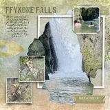 Spilling Out Water Stains 12x12