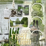 Spilling Out Water Stains 12x12