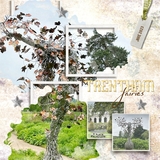 Spilling Out Water Stains 12x12