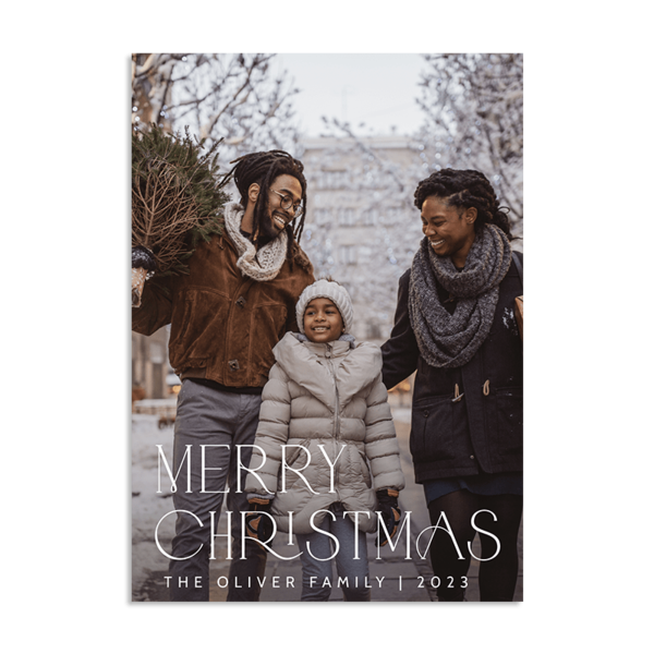 Christmas Jubilee Photo Card