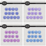 Pastel Glass Circle Alpha Bundle