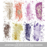 ARToptions Plum Grove Color Wash Transfers