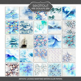 Artistic License Maritime Watercolor Papers